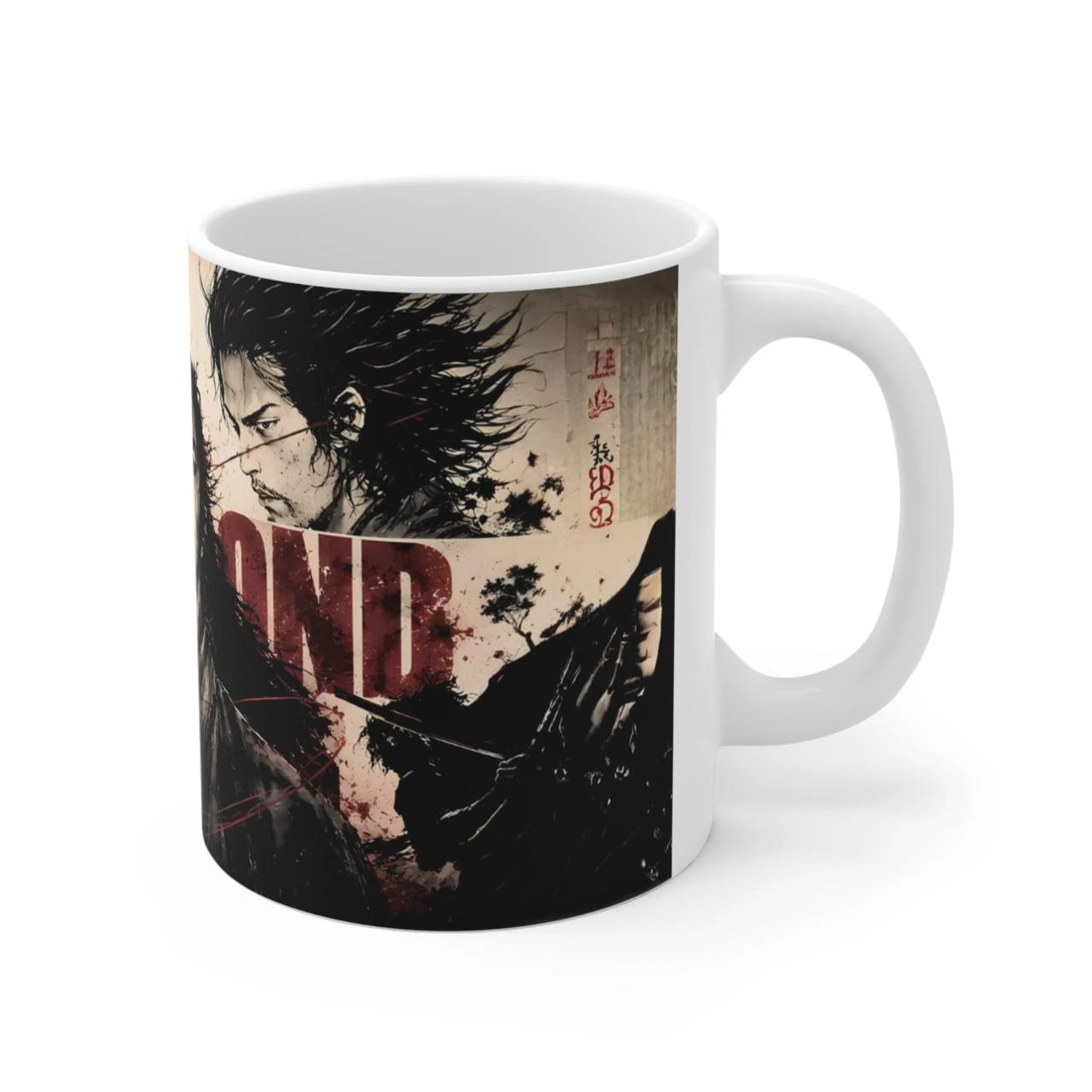 ☕ Taza de Cerámica – Vagabond ⚔️🌸 – photo 3